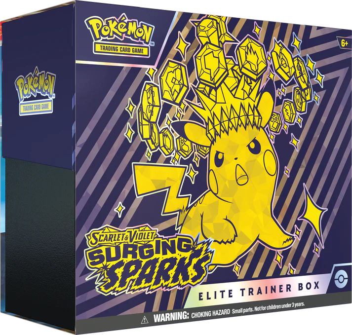 Pokémon TCG: Scarlet & Violet—Surging Sparks Elite Trainer Box